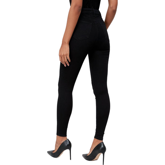 Black High Waist Skinny Jeans - Esmée