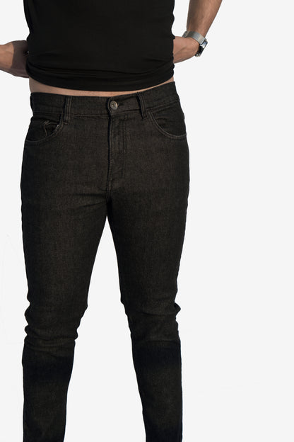 Rare Black Selvedge Denim w/ White Wefts - Andre