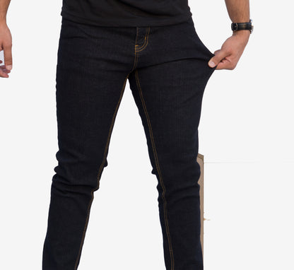 Men's Raw Blue Slim Fit Jeans - Zander